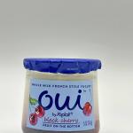 OUI by Yoplait black cherry yogurt 5 OZ