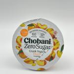 CHOBANI Zero Sugar Greek Yogurt Peach flv 150g