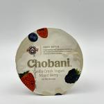 CHOBANI Vanilla Greek Yogurt Mixed Berry on the bottom 150g