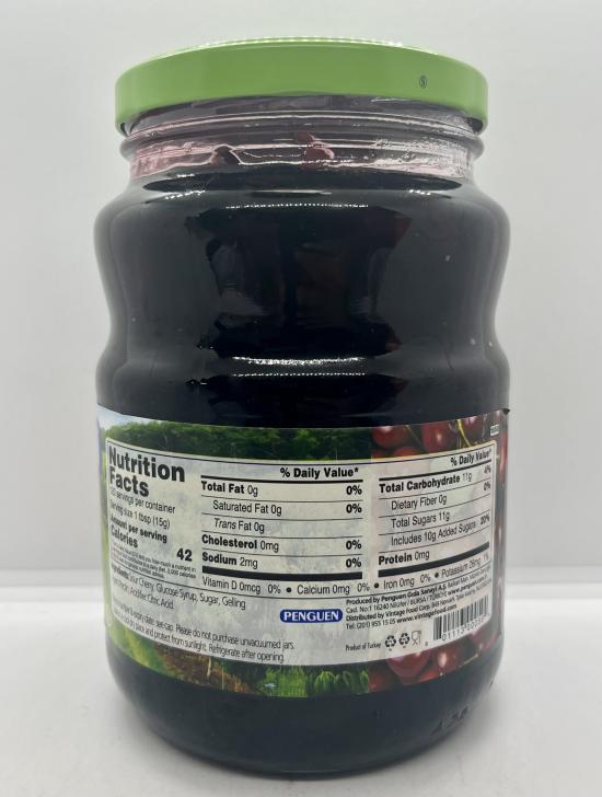 Penguen Sour Cherry Preserve Extra 1800g