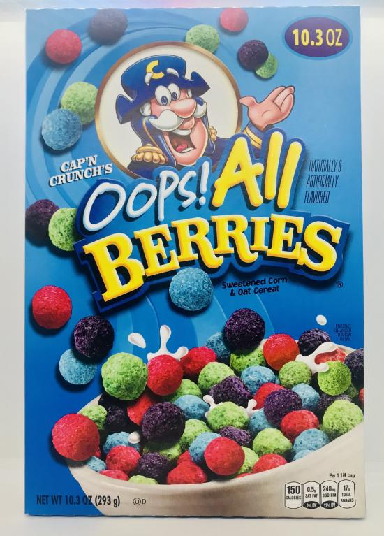 Cap'n Crunch All Berries 10.3Oz