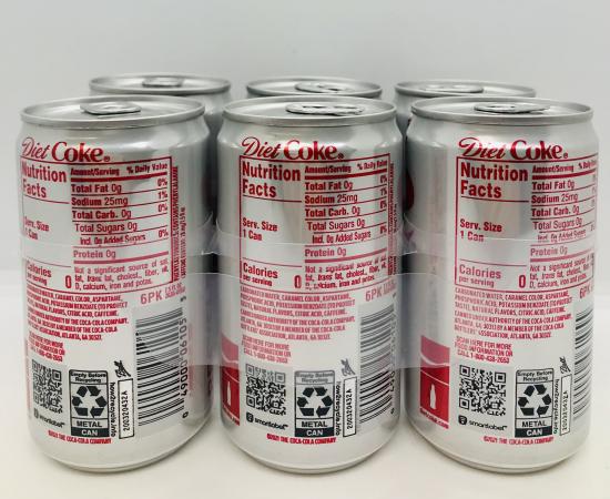 Coke Diet 222mL.