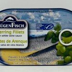 RugenFisch Herring Fillets Wine 200g.