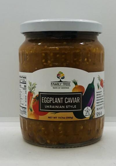 Family Tree Eggplant Caviar 560g.