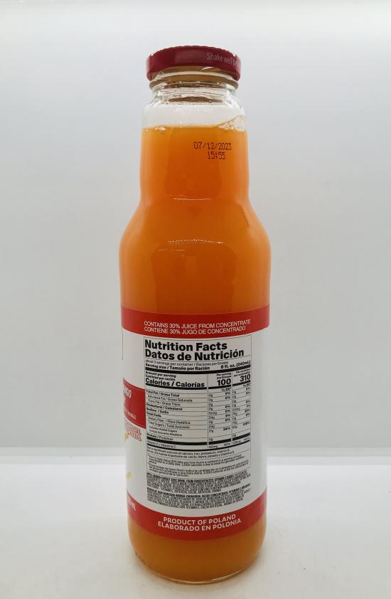 Pocas Splash  Carrot Mango Juice Drink 750ml
