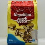 Vincinni Napolitan Cubes with Milk and Cocoa Cream Filling 250g