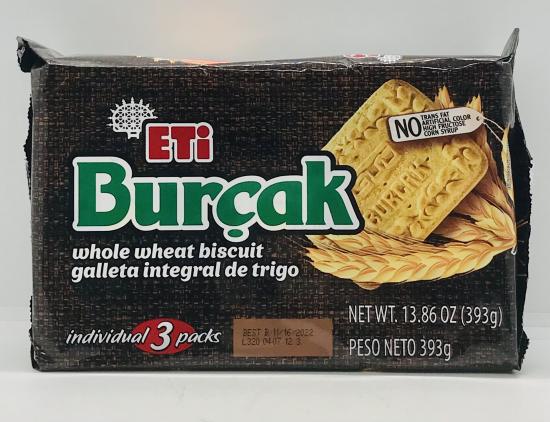 Eti Burcak Whole Biscuit 393g.