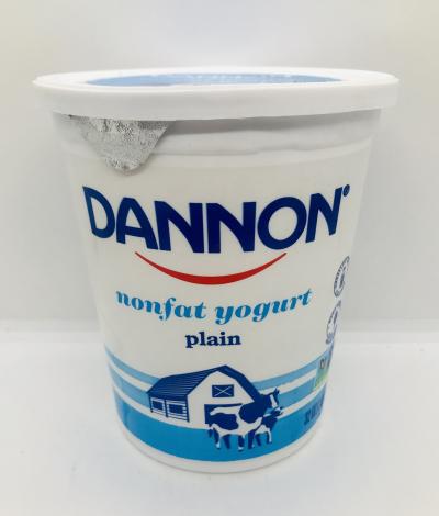 Dannon Nonfat Yogurt plain 2Lb