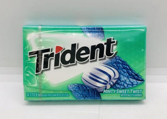 Trident Minty Sweet Twist Gum 14 sticks