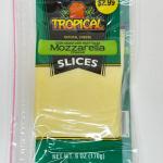 TROPICAL Mozzarella Cheese Slices  170g