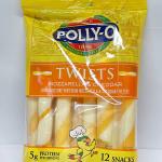 POLLY - O Twists Mozzarella & Cheddar 255g
