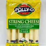 POLLY - O String Cheese Reduced Fat Mozzarella Cheese 283g