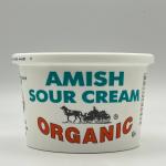 Sour Cream Organic Amish  425g