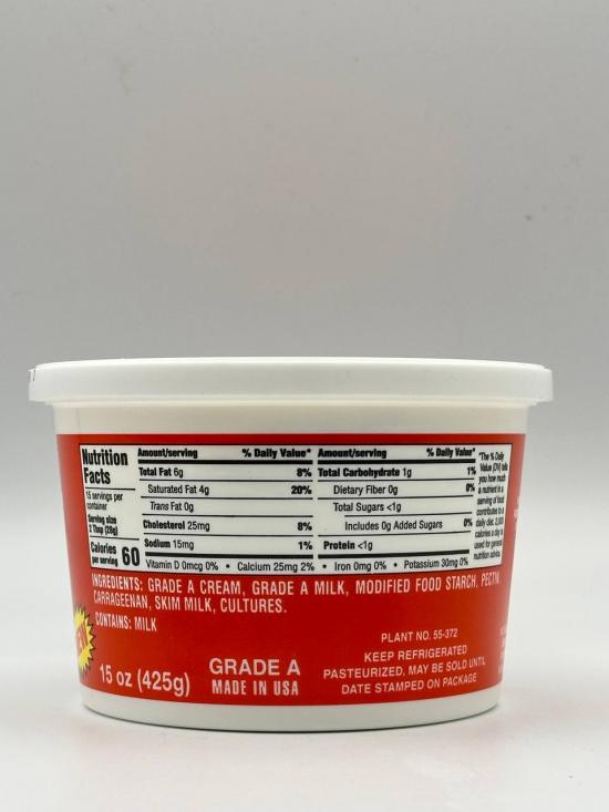 Lithuanian Style Sour Cream 425g
