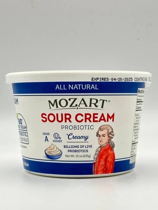 MOZART Sour Cream Probiotic Creamy 425g