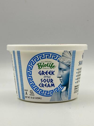 BIOLIFE Greek Style Sour Cream 425ml