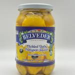 BELVEDER Pickled Baby Pattypan Squash 860g