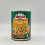 AL WADI Chickpeas in Brine 400g