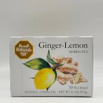 O.B.T GINGER-LEMON HERBAL TEA 50PC