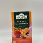 AHMAD PEACH & PASSION FRUITS BLACK TEA 40G