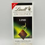 LINDT LIME FLAV DARK CHOCO 100G