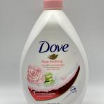 DOVE ROSE SOOTHING BODY WASH 1000ml