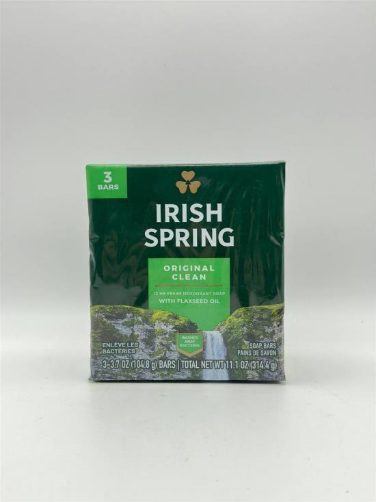 Irish Spring Original Deodorant Soap 3 Bar 314.4g